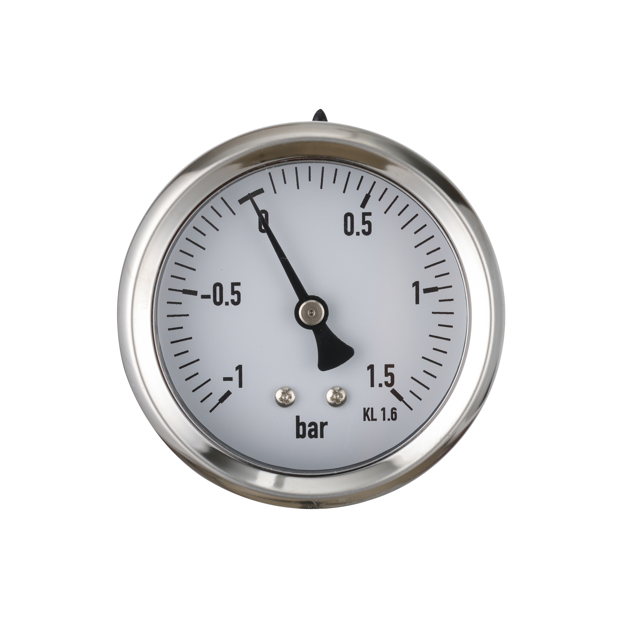 Y63 all stainless steel liquid filled shock resistant axial pressure gauge