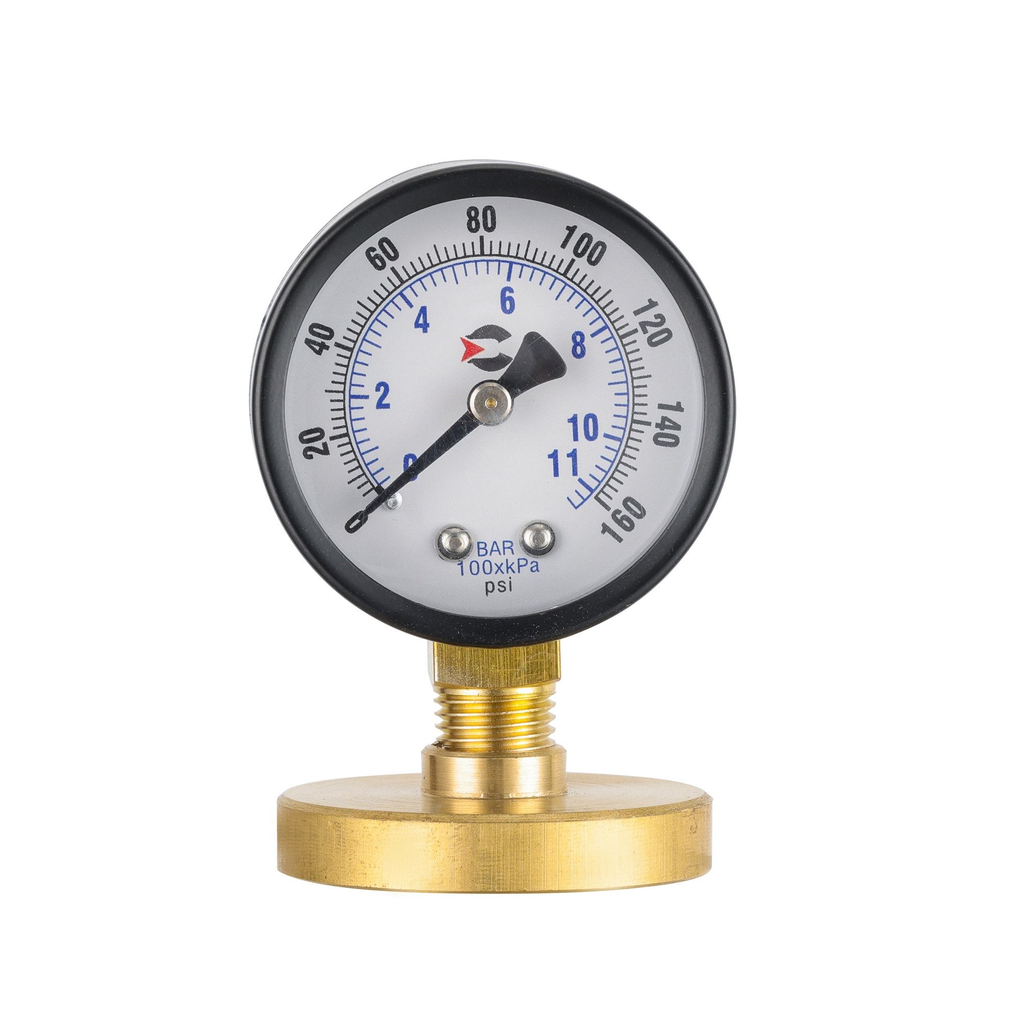 Y50 iron shell pressure gauge